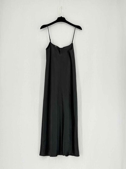 Pre - loved VINCE Black Size Small Midi Dress at Reems Closet