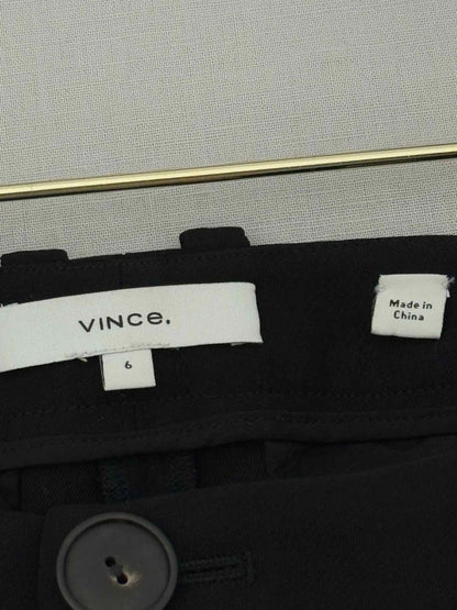 Pre - loved VINCE Black Size US 6 Pants at Reems Closet