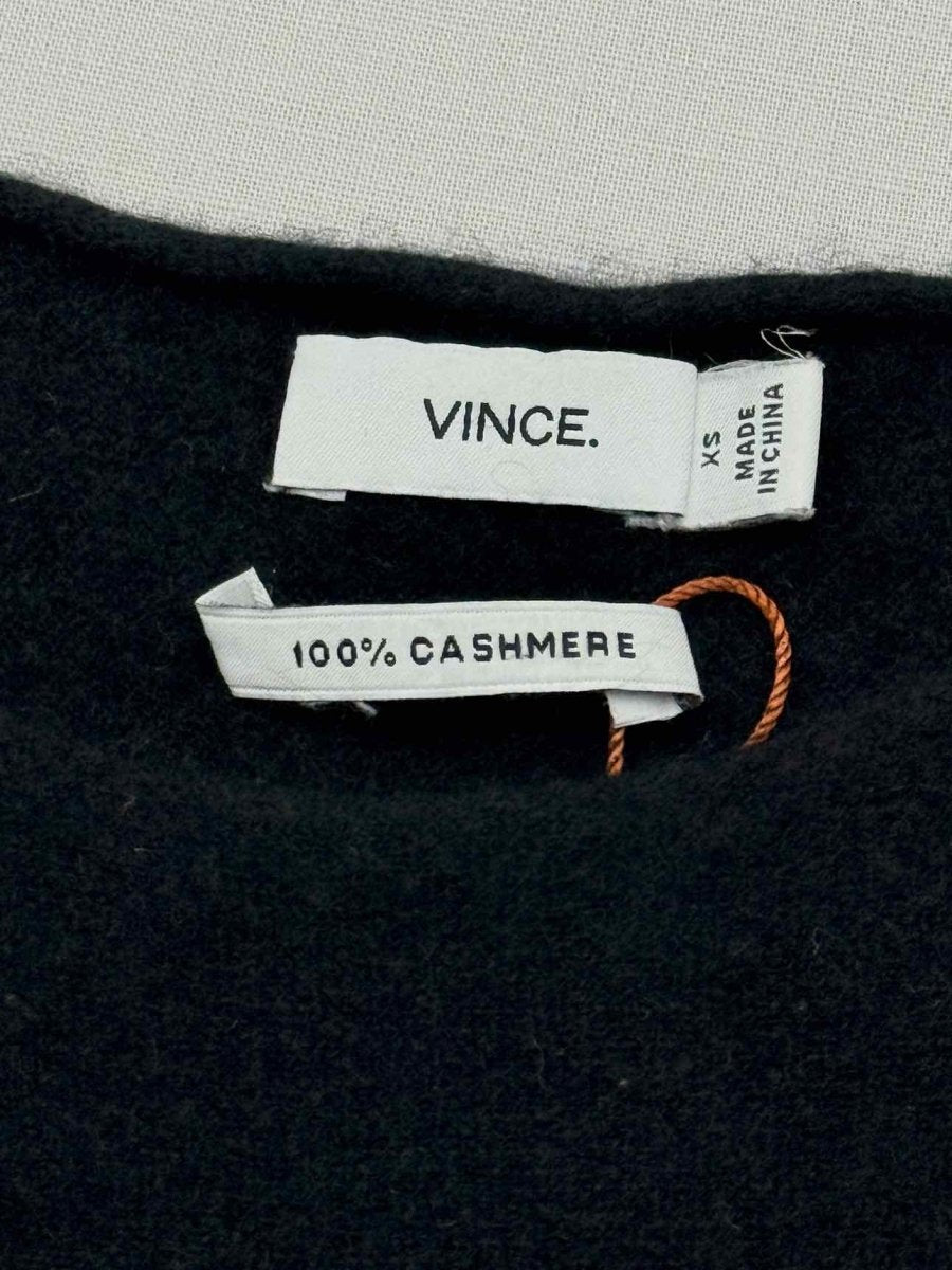 Pre - loved VINCE Black Size XSmall Top at Reems Closet