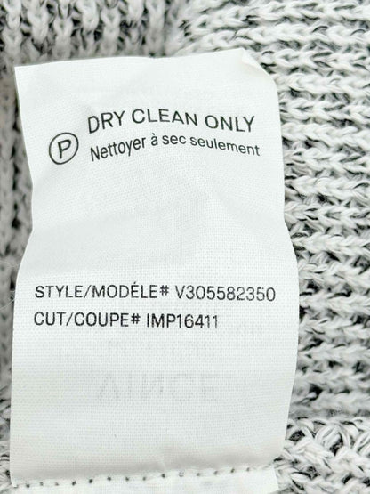 Pre - loved VINCE Black & White Size Large Sweatshirt at Reems Closet