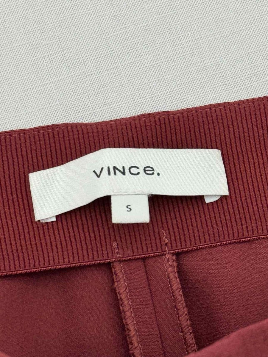 Pre - loved VINCE Burgundy Size Small Pants at Reems Closet