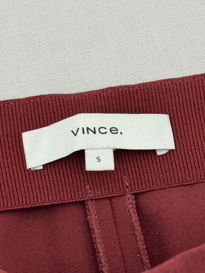 Pre - loved VINCE Burgundy Size Small Pants at Reems Closet