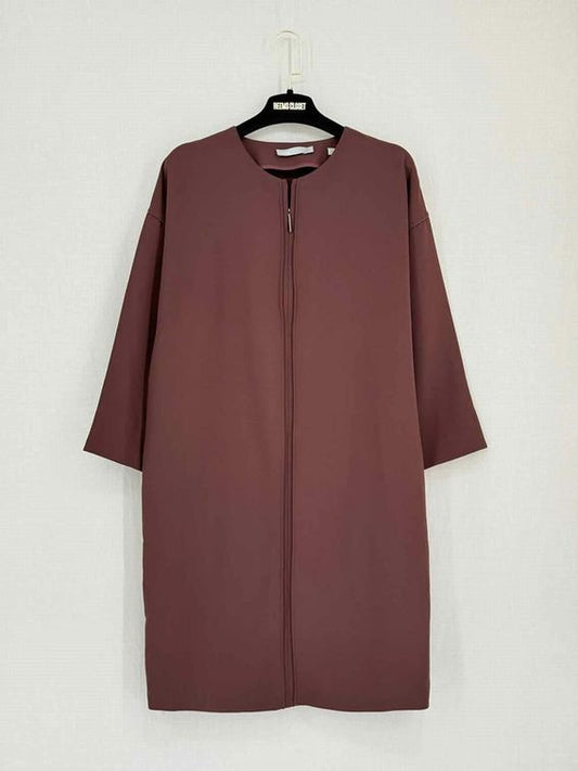 Pre-loved VINCE Cocoon Burgundy Size XSmall Knee Length Dress at Reems Closet