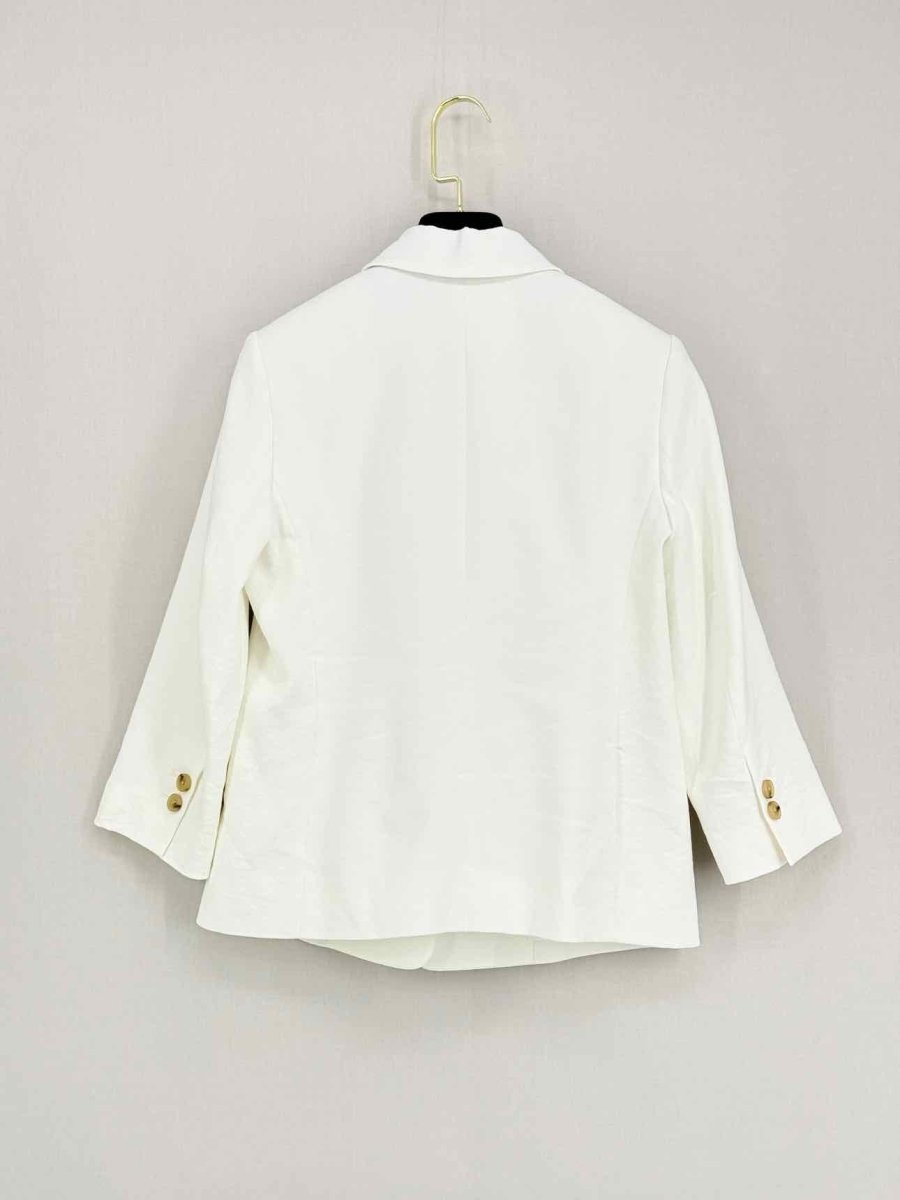 Pre - loved VINCE Cream Size US 0 Jacket at Reems Closet