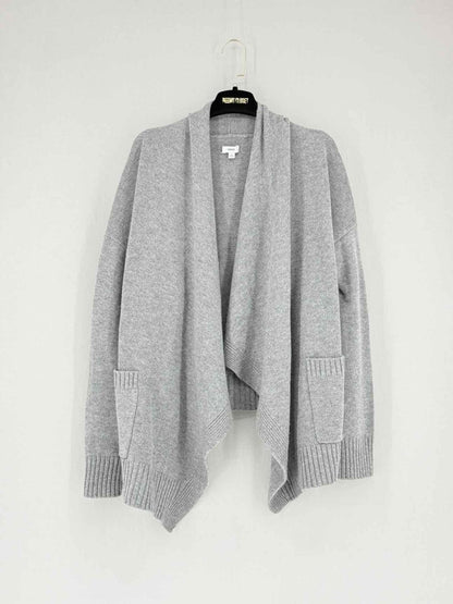 Pre - loved VINCE Grey Size Large Cardigan at Reems Closet