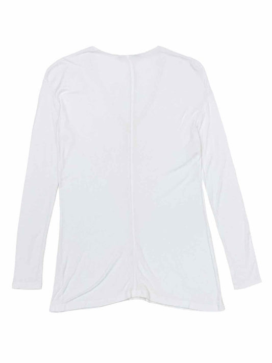 Pre-loved VINCE Long Sleeve White Top from Reems Closet