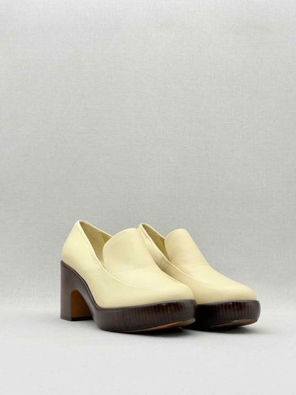 Pre - loved VINCE Narissa Cream Size EU 38.5 Loafers at Reems Closet