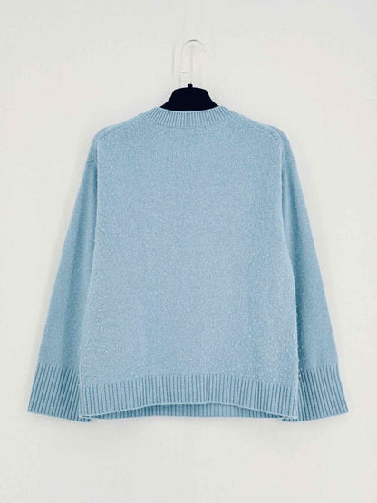 Pre - loved VINCE Pale Blue Size XSmall Sweater at Reems Closet