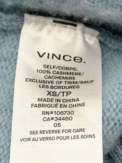 Pre - loved VINCE Pale Blue Size XSmall Sweater at Reems Closet