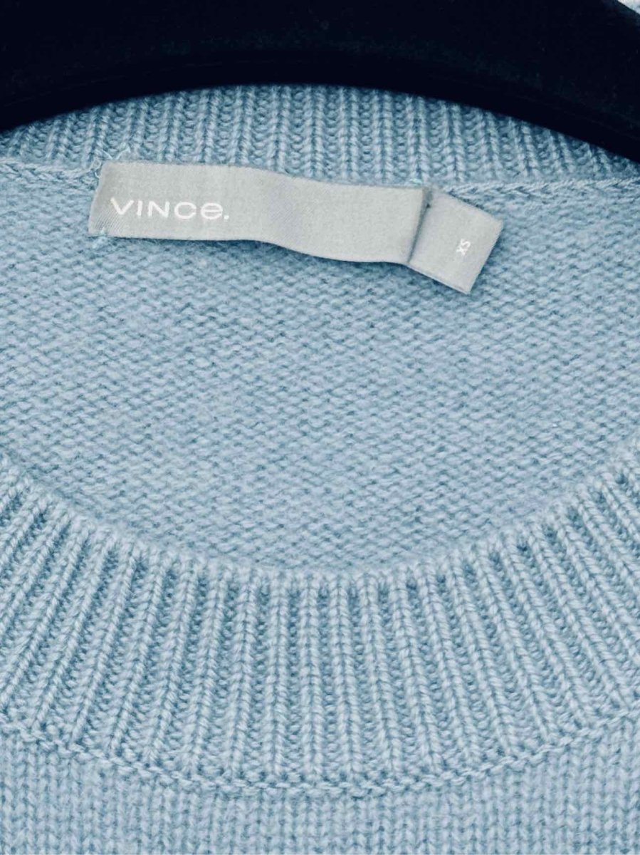Pre - loved VINCE Pale Blue Size XSmall Sweater at Reems Closet