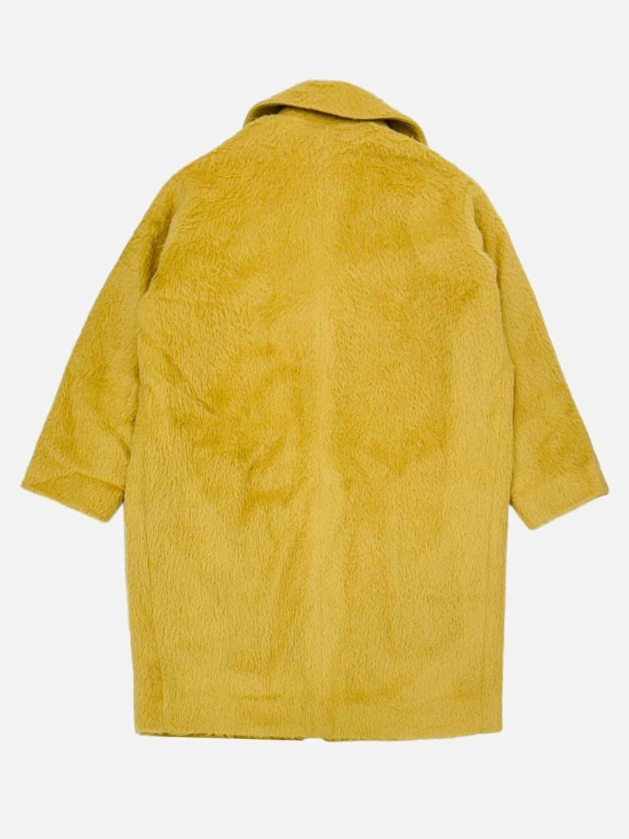 Pre - loved VINCE Single Breasted Yellow Coat at Reems Closet