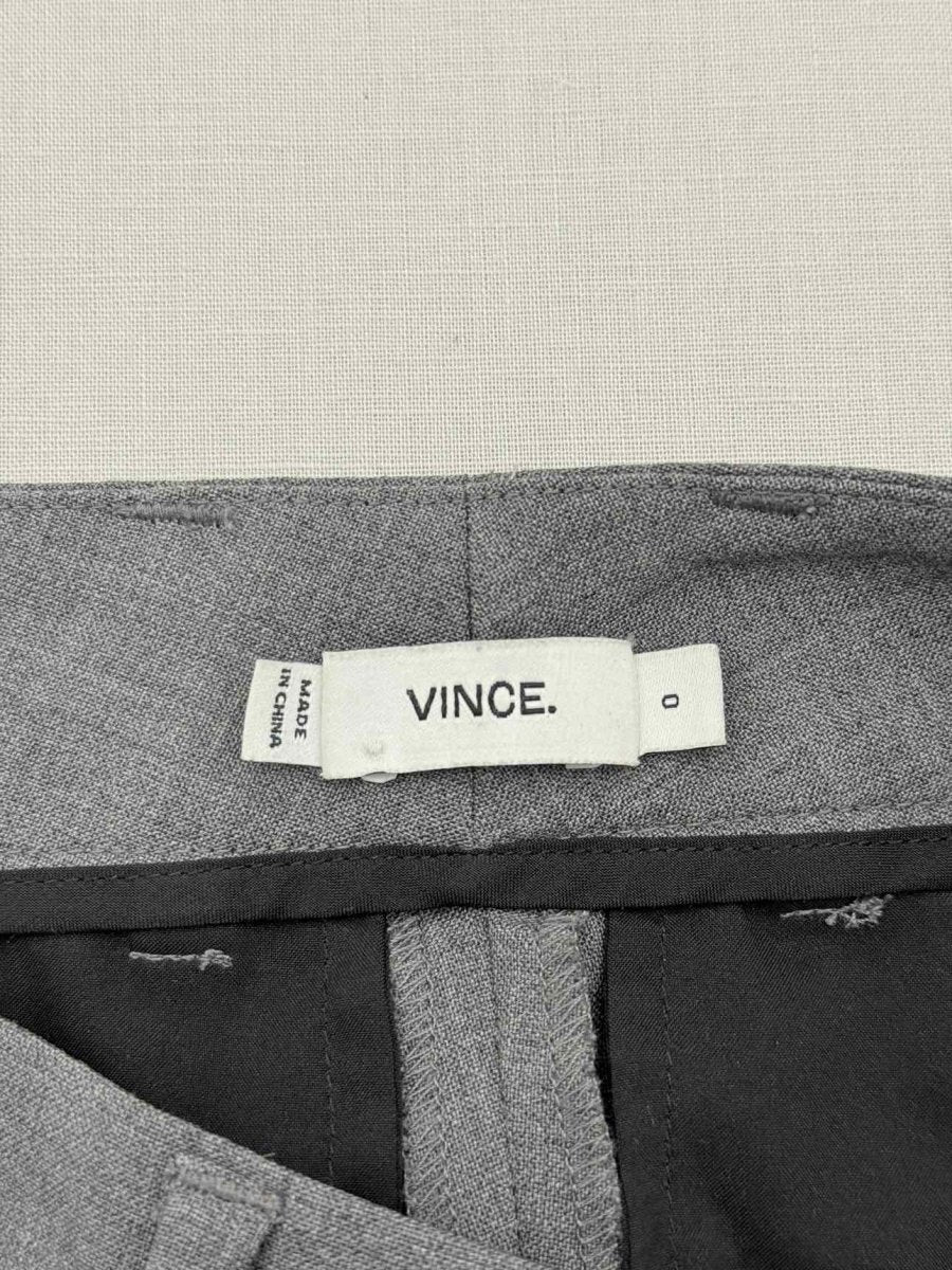 Pre - loved VINCE Tailored Grey Size US 0 Pants at Reems Closet
