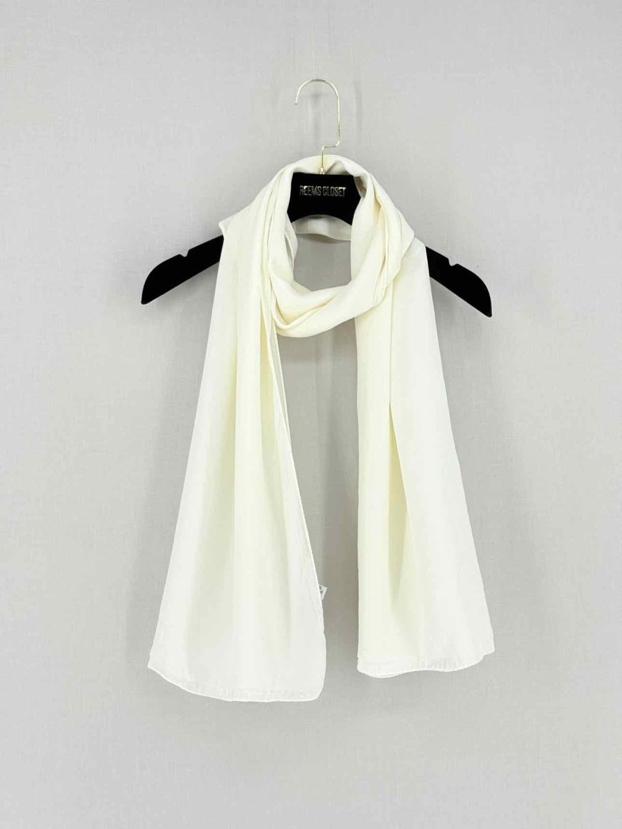Pre - loved VIVIENNE WESTWOOD Off - white Scarf at Reems Closet