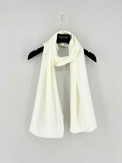 Pre - loved VIVIENNE WESTWOOD Off - white Scarf at Reems Closet