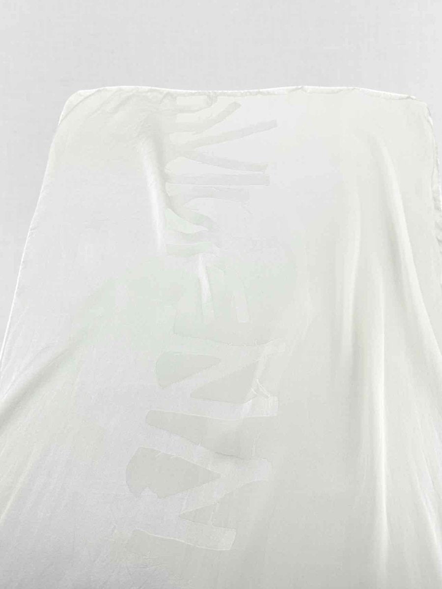 Pre - loved VIVIENNE WESTWOOD Off - white Scarf at Reems Closet