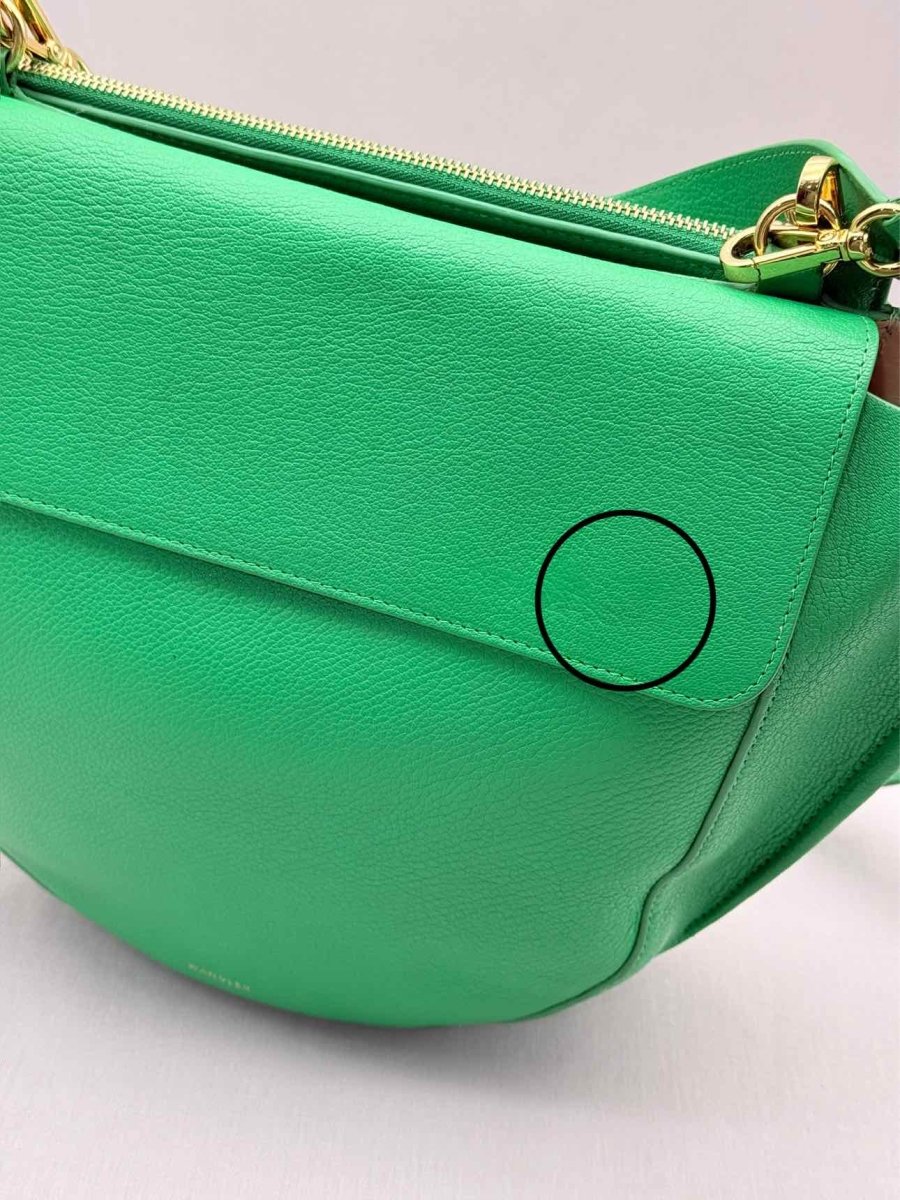 Pre - loved WANDLER Hortensia Green Shoulder Bag at Reems Closet