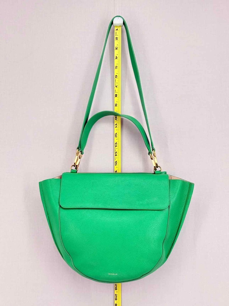 Pre - loved WANDLER Hortensia Green Shoulder Bag at Reems Closet