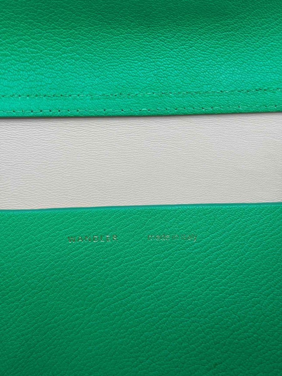 Pre - loved WANDLER Hortensia Green Shoulder Bag at Reems Closet