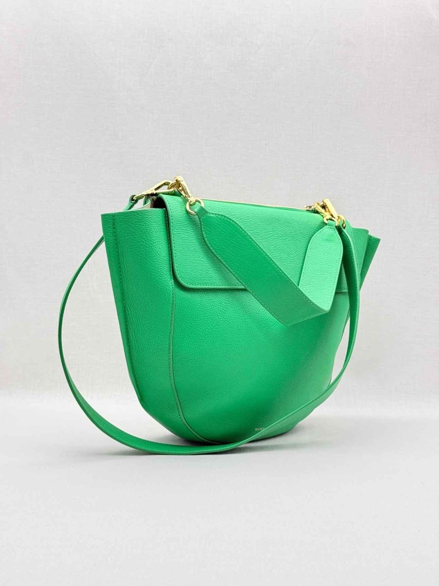 Pre - loved WANDLER Hortensia Green Shoulder Bag at Reems Closet