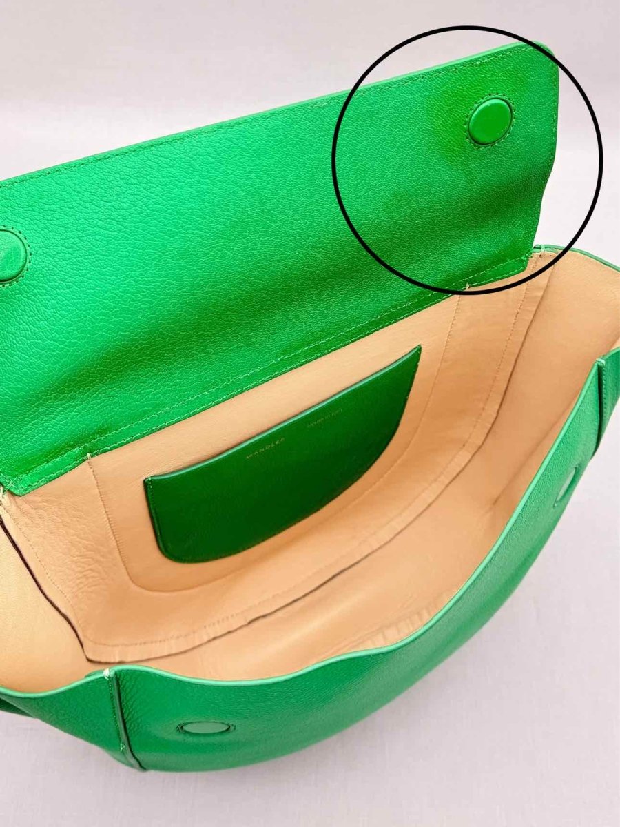 Pre - loved WANDLER Hortensia Green Shoulder Bag at Reems Closet