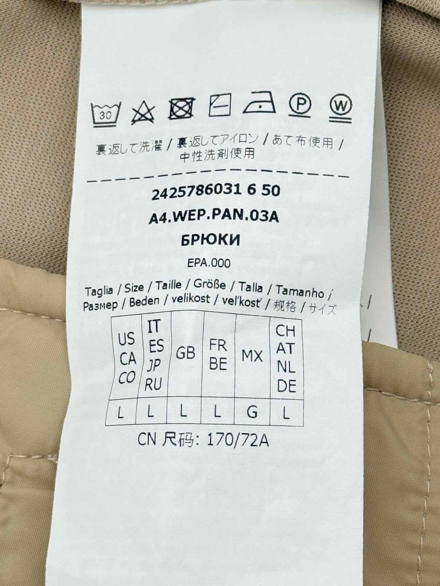 Pre - loved WEEKEND BY MAX MARA Beige Size Large Pants at Reems Closet