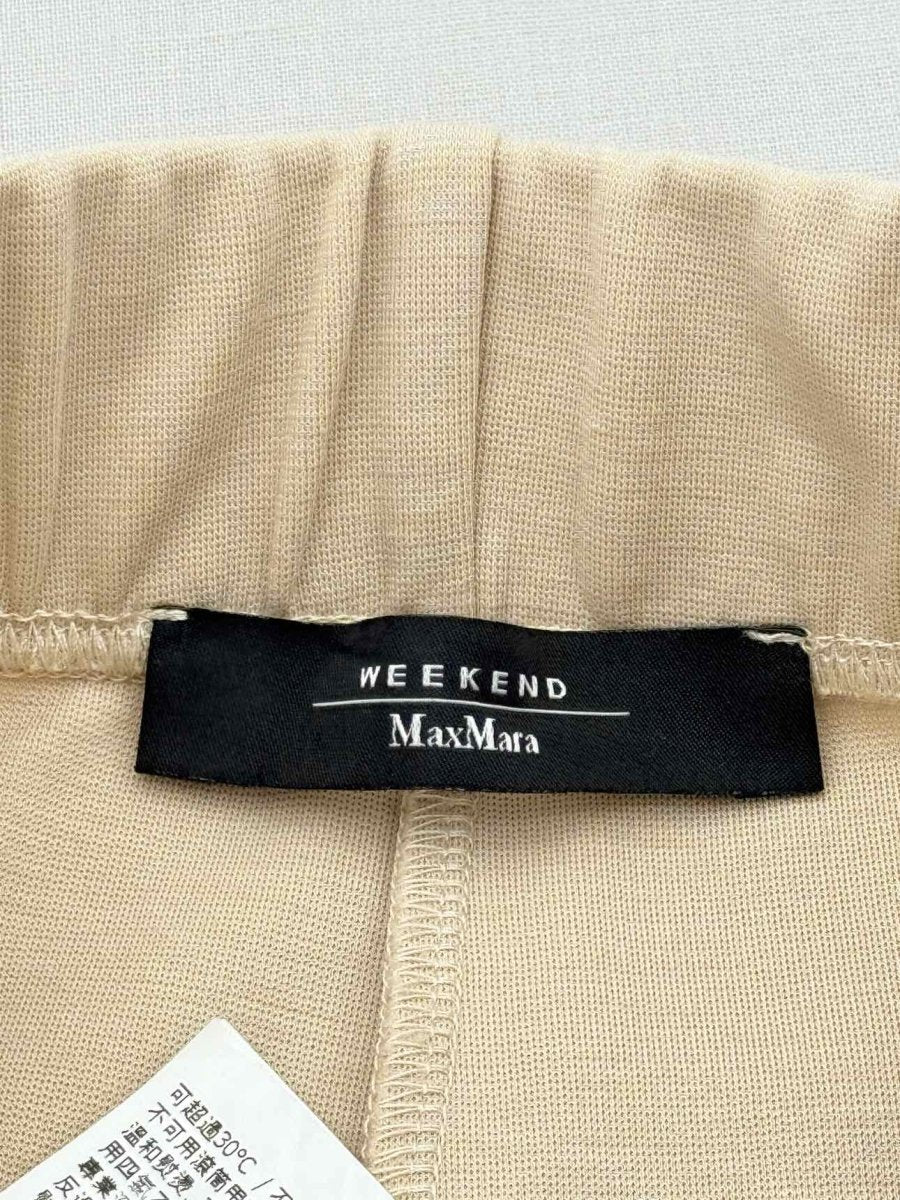 Pre - loved WEEKEND BY MAX MARA Beige Size Large Pants at Reems Closet