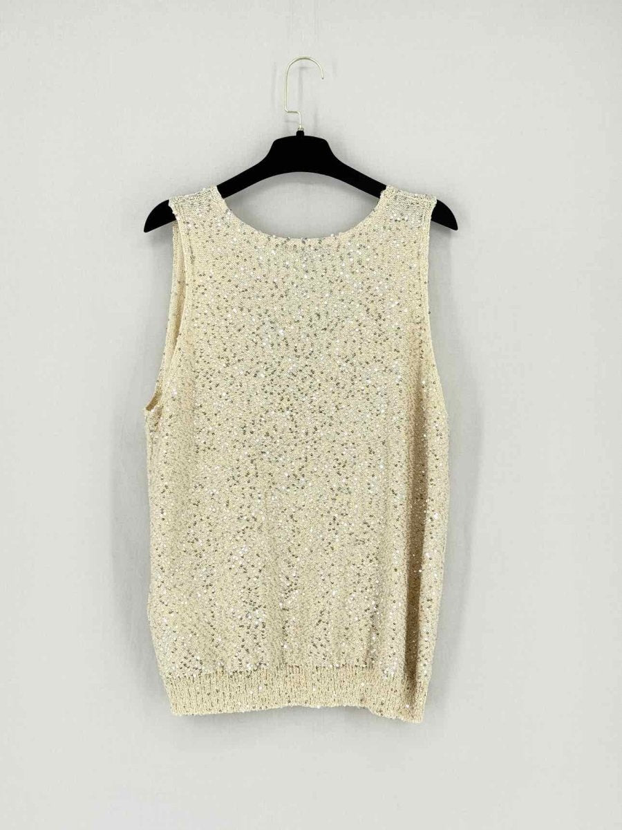 Pre - loved WEEKEND BY MAX MARA Beige Size XLarge Tank Top at Reems Closet