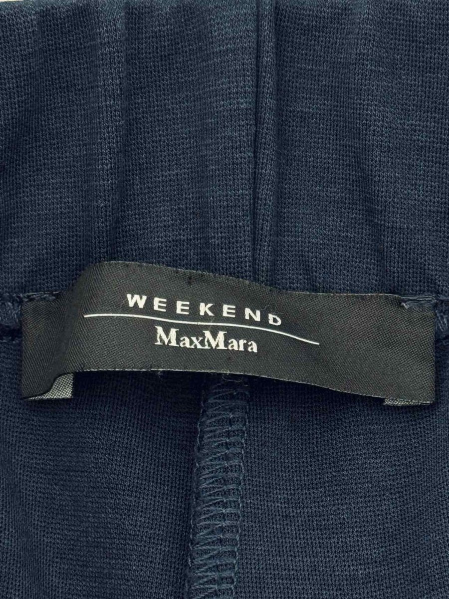 Pre - loved WEEKEND BY MAX MARA Navy Blue Size Large Pants at Reems Closet