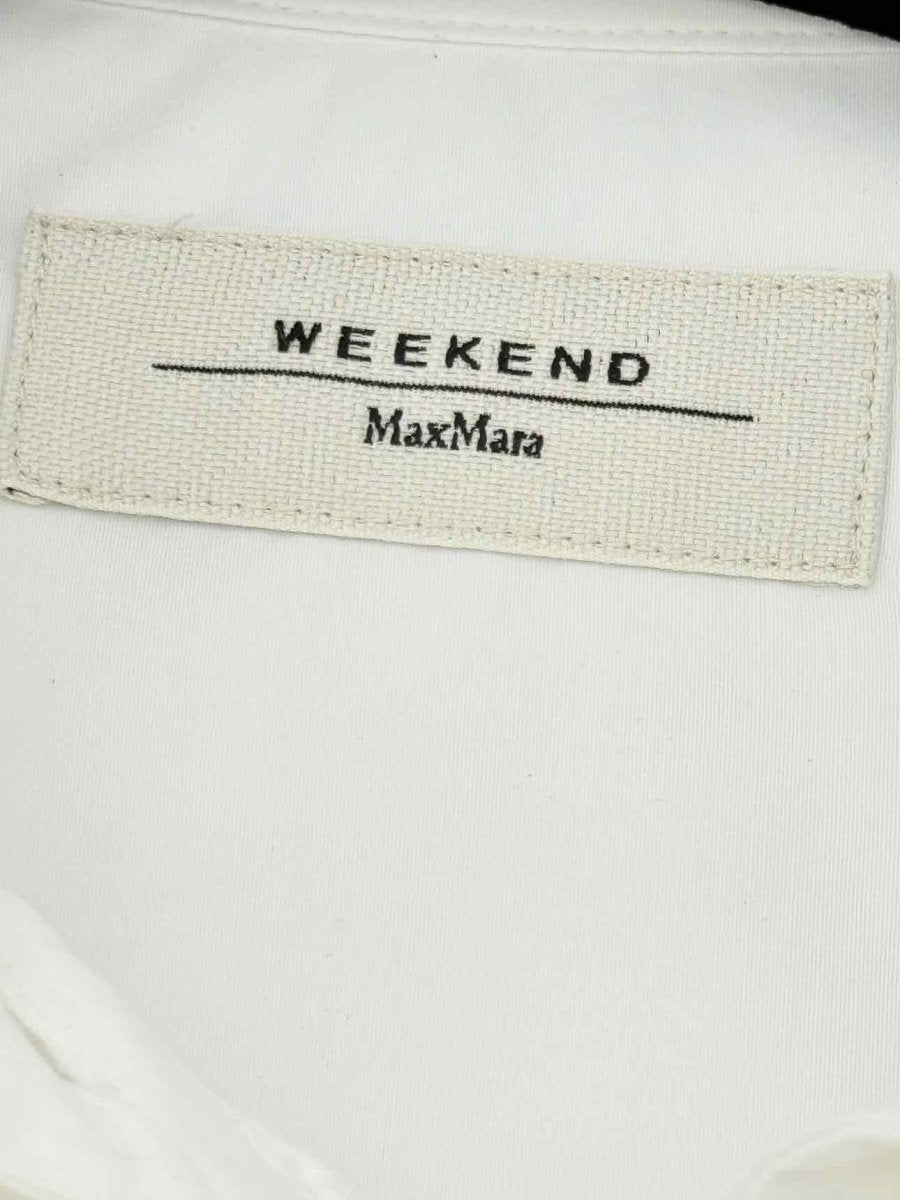 Pre - loved WEEKEND BY MAX MARA Off - white Size US 16 Shirt at Reems Closet