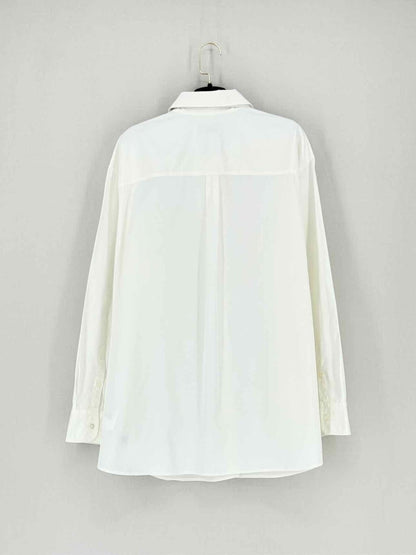 Pre - loved WEEKEND BY MAX MARA Off - white Size US 16 Shirt at Reems Closet