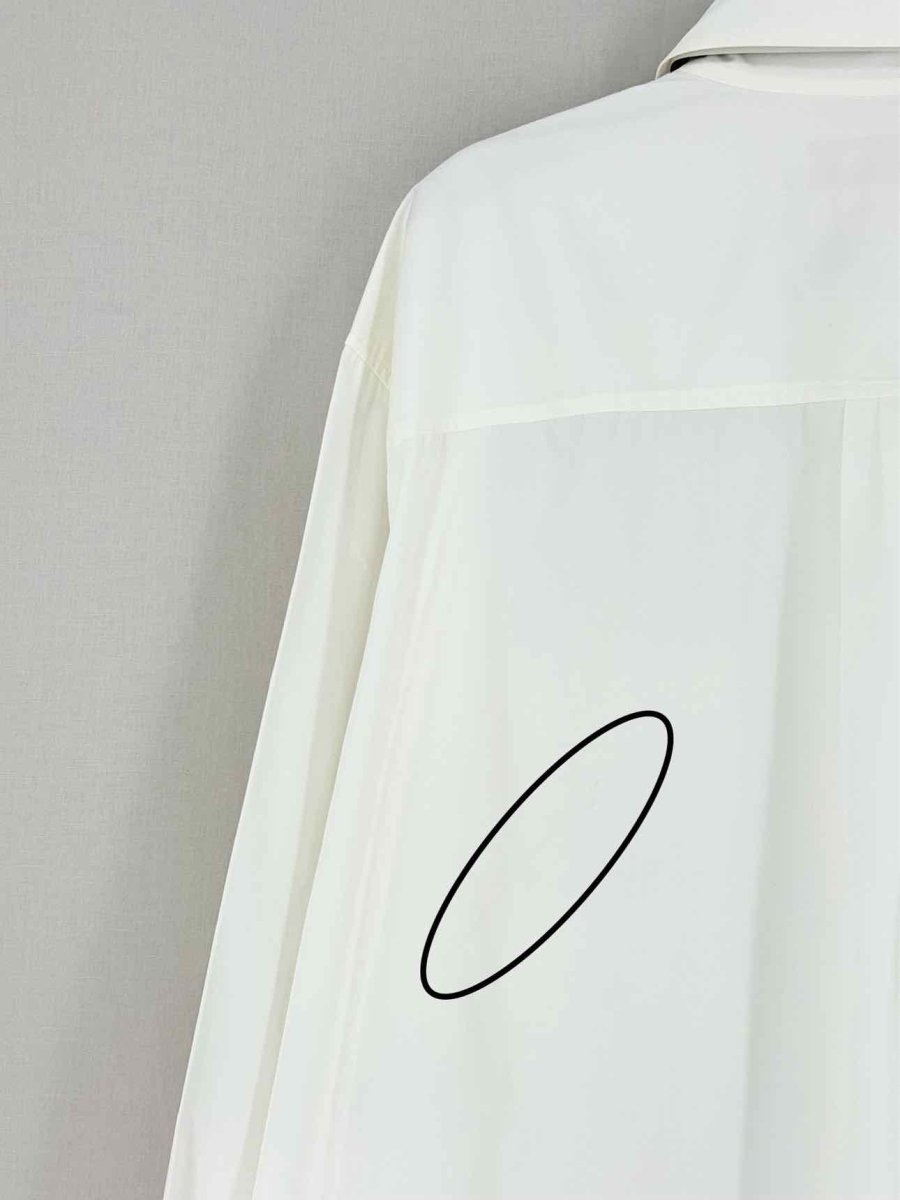 Pre - loved WEEKEND BY MAX MARA Off - white Size US 16 Shirt at Reems Closet