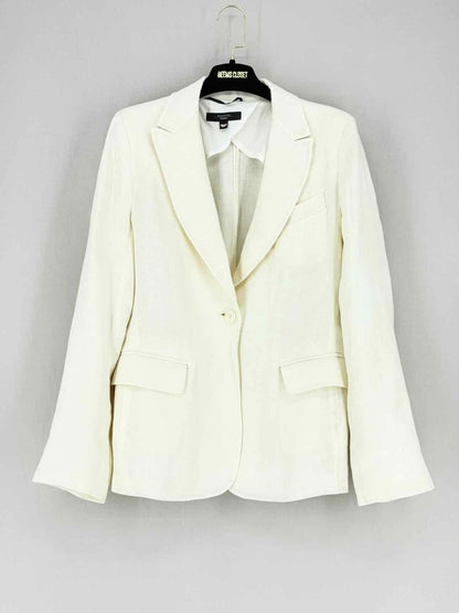 Pre - loved WEEKEND BY MAX MARA Off - white Size US 8 Jacket at Reems Closet