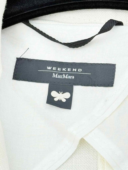 Pre - loved WEEKEND BY MAX MARA Off - white Size US 8 Jacket at Reems Closet