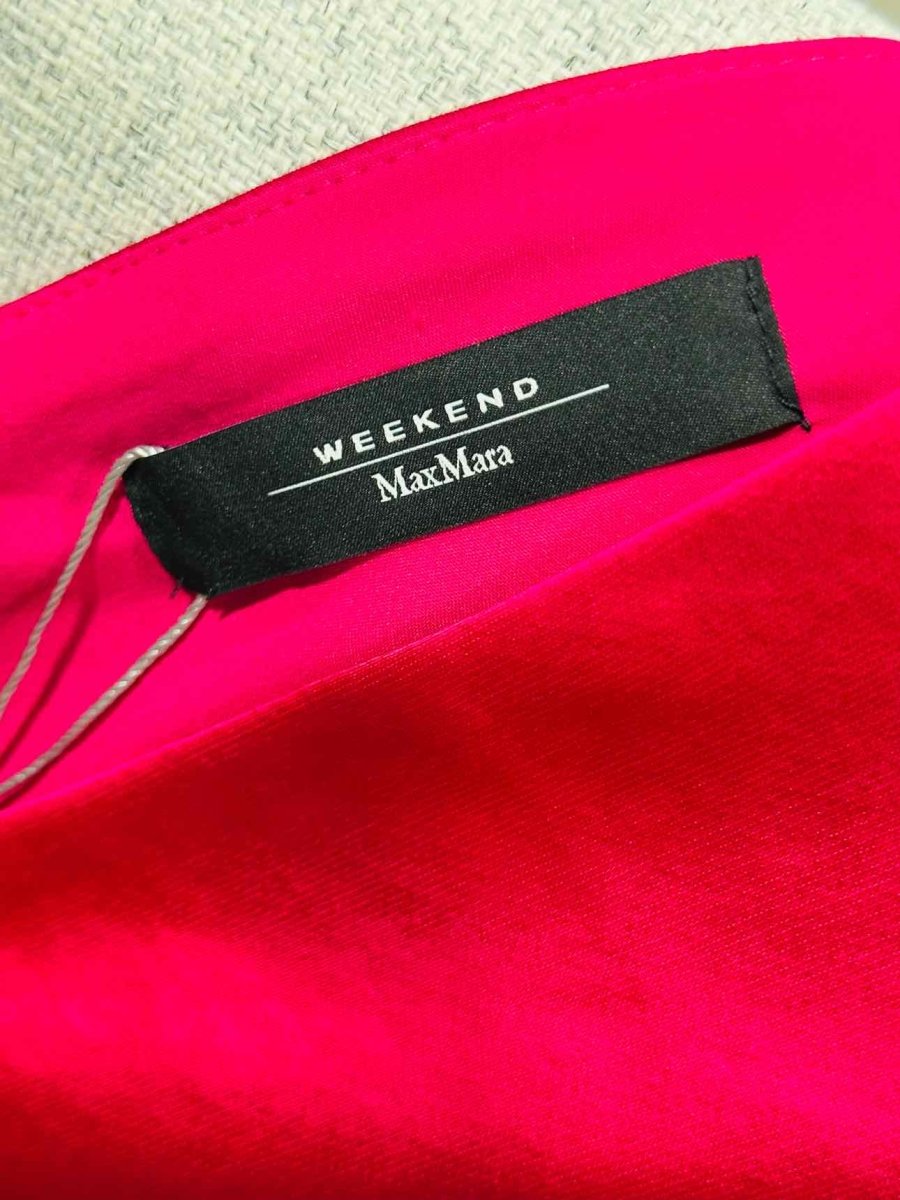 Pre - loved WEEKEND BY MAX MARA Pink Size US 10 Long Dress at Reems Closet