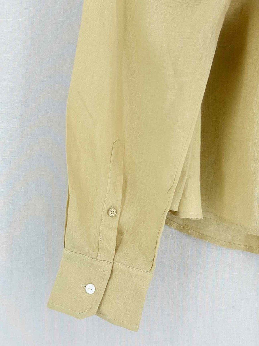 Pre - loved WEEKEND MAX MARA Beige Size US 10 Shirt at Reems Closet