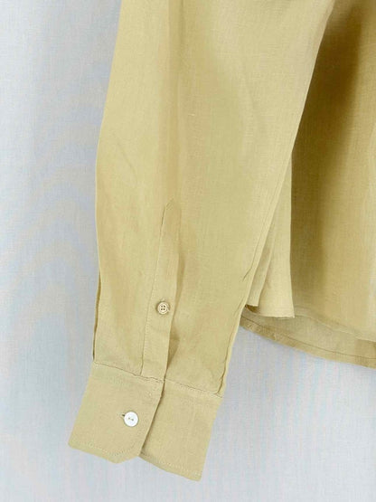 Pre - loved WEEKEND MAX MARA Beige Size US 10 Shirt at Reems Closet