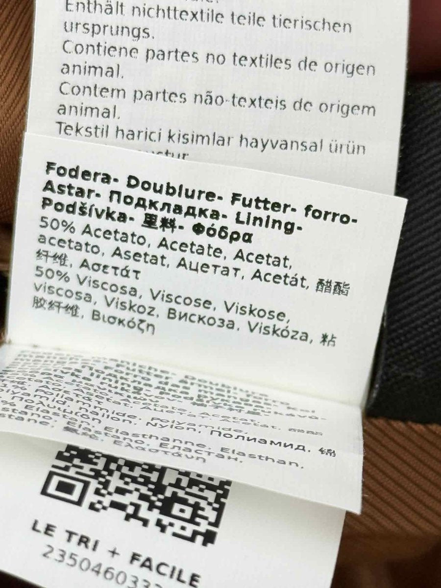 Pre - loved WEEKEND MAX MARA Brown Size US 2 Jacket & Pants Outfit at Reems Closet