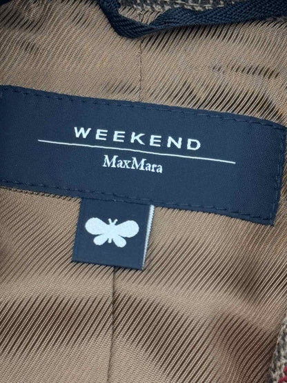 Pre - loved WEEKEND MAX MARA Brown Size US 2 Jacket & Pants Outfit at Reems Closet