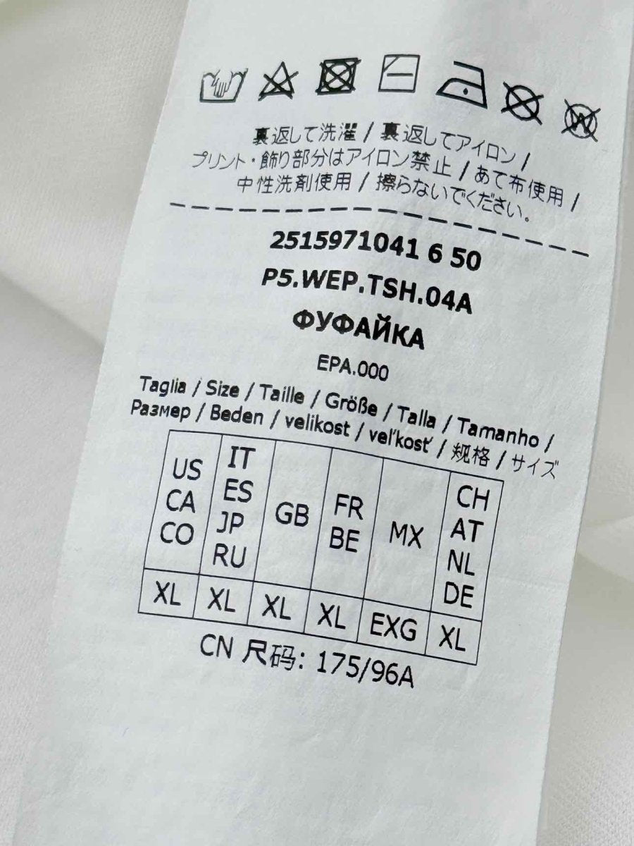 Pre - loved WEEKEND MAX MARA Cabina White Size XLarge T-shirt at Reems Closet