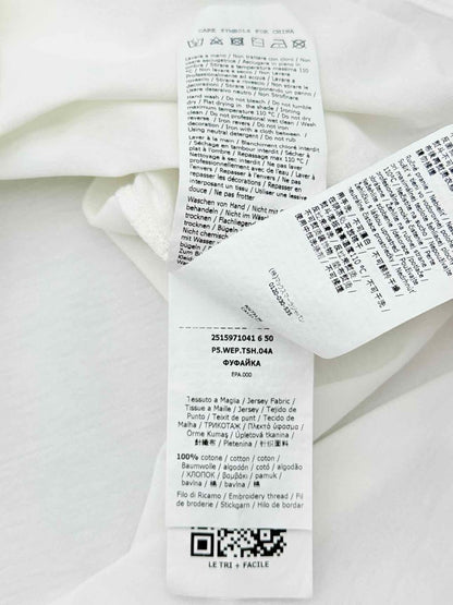 Pre - loved WEEKEND MAX MARA Cabina White Size XLarge T-shirt at Reems Closet