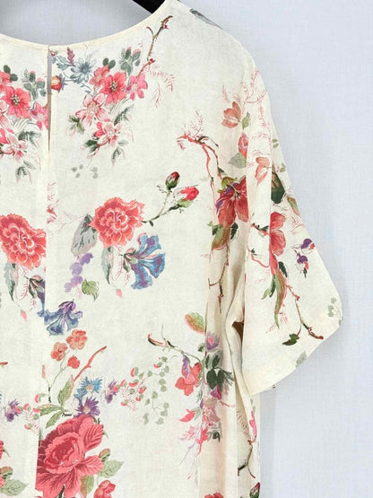 Pre - loved WEEKEND MAX MARA Giudy Printed Size US 16 Midi Dress at Reems Closet