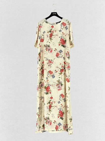 Pre - loved WEEKEND MAX MARA Giudy Printed Size US 16 Midi Dress at Reems Closet