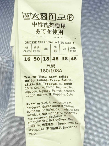 Pre - loved WEEKEND MAX MARA Oxford Blue Size US 16 Shirt at Reems Closet