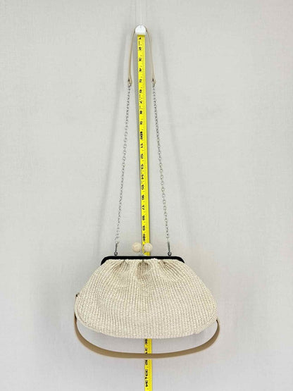 Pre-loved WEEKEND MAX MARA Pasticcino Beige Clutch at Reems Closet