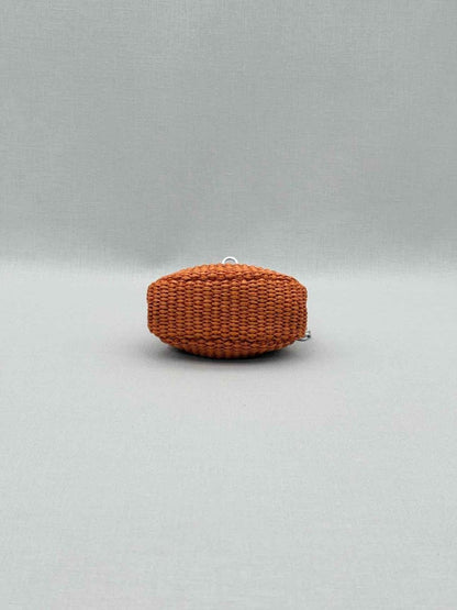 Pre-loved WEEKEND MAX MARA Pasticcino Orange Clutch at Reems Closet
