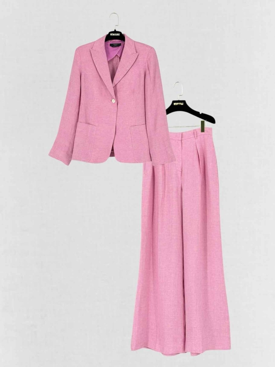 Pre - loved WEEKEND MAX MARA Pink Size US 8 Outfit Set at Reems Closet