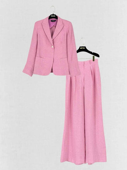 Pre - loved WEEKEND MAX MARA Pink Size US 8 Outfit Set at Reems Closet