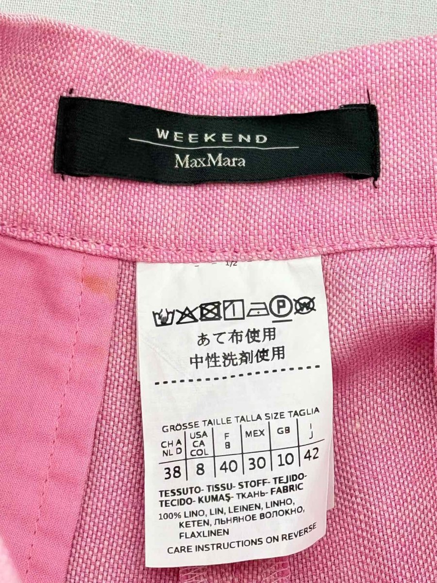 Pre - loved WEEKEND MAX MARA Pink Size US 8 Outfit Set at Reems Closet