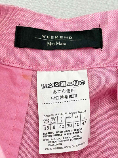 Pre - loved WEEKEND MAX MARA Pink Size US 8 Outfit Set at Reems Closet