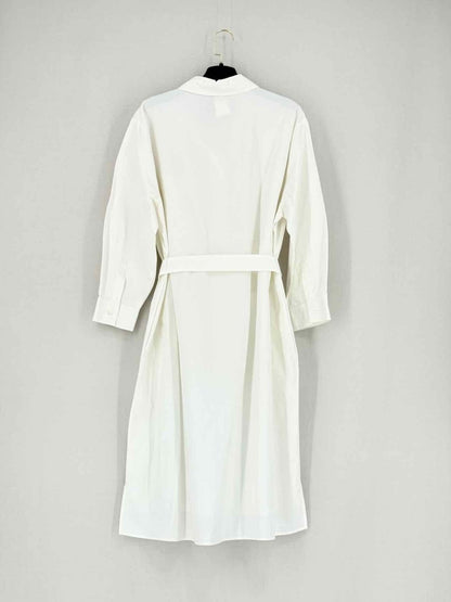 Pre - loved WEEKEND MAX MARA White Size US 16 Midi Dress at Reems Closet